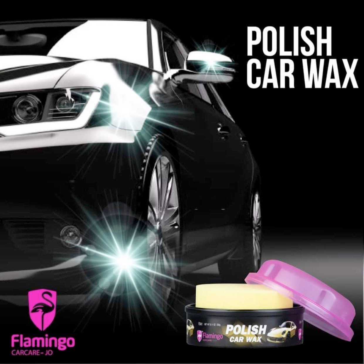 Flamingo Diamond Hard Wax – High Gloss Car Polish