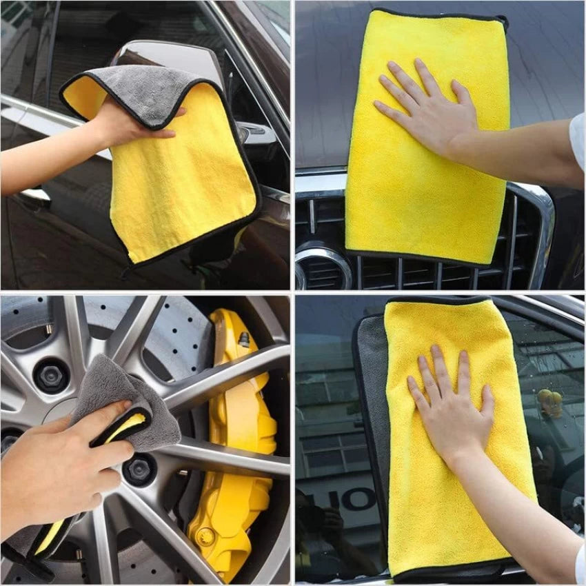 Auto Bright Diamond-Out Microfiber Cloth – Ultra-Soft & Scratch-Free