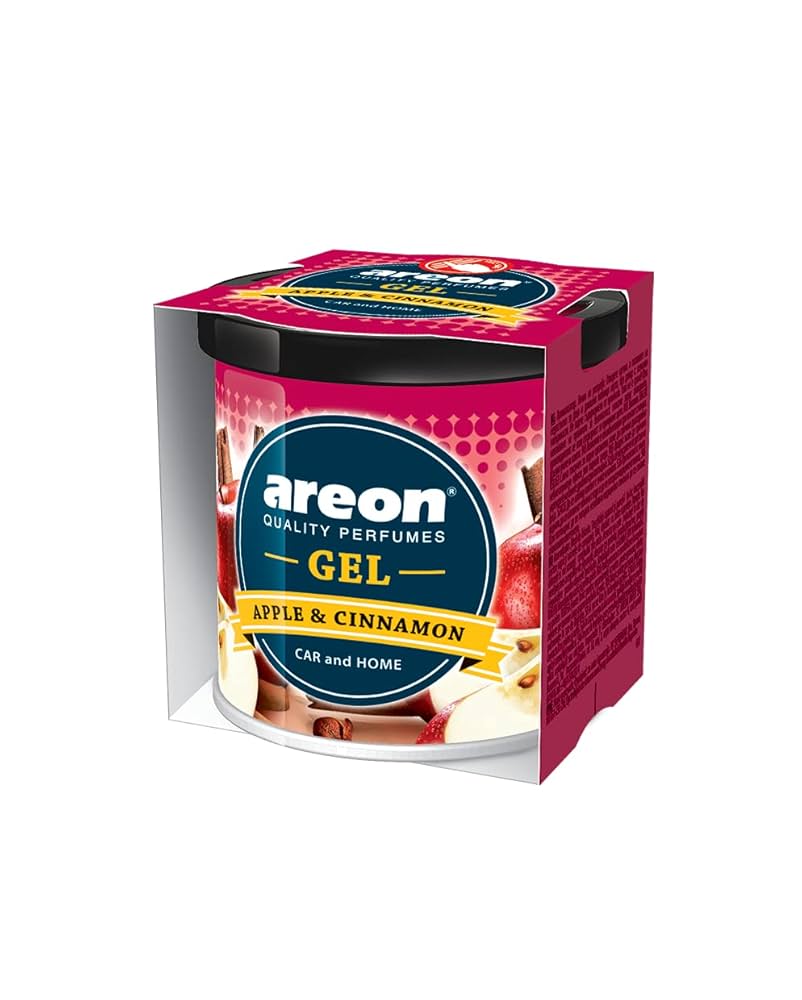 Areon Gel Car Perfume – APPLE & CINNAMON – Perfume Gel