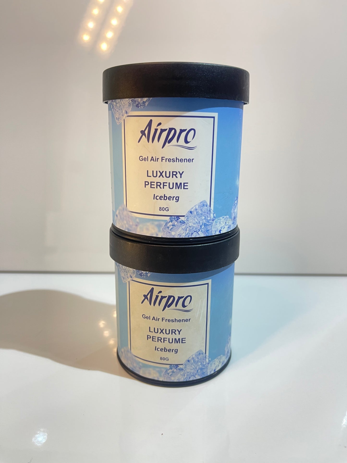 Airpro Gel Air Freshener Can – Iceberg Scent | Crisp and Fresh Aroma by techcarhome.com