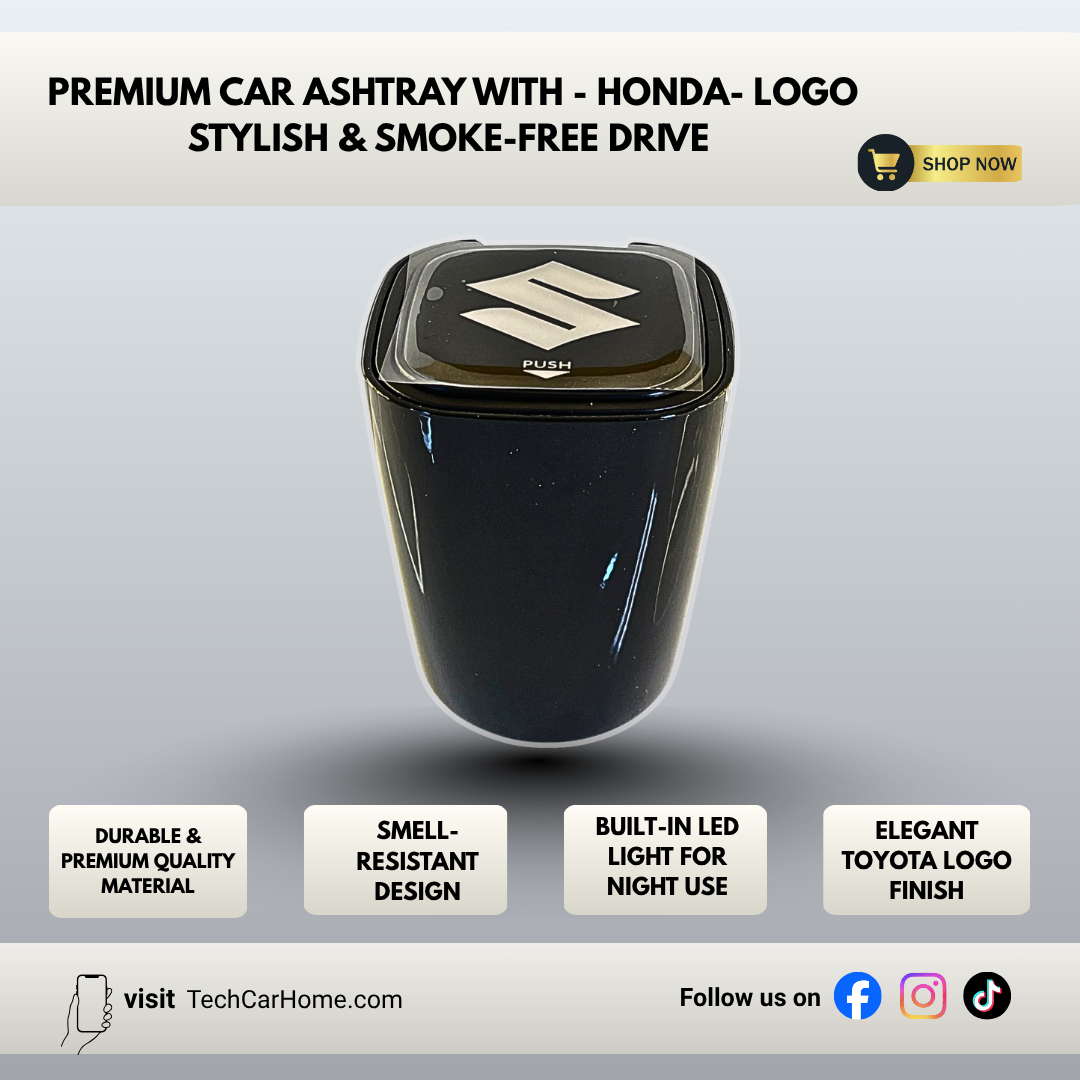 Car Ashtray - SUZUKI LOGO – Premium Quality