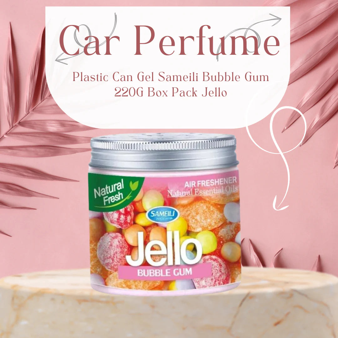 Jello Gel Car Perfume – BUBBLEGUM – Perfume Gel