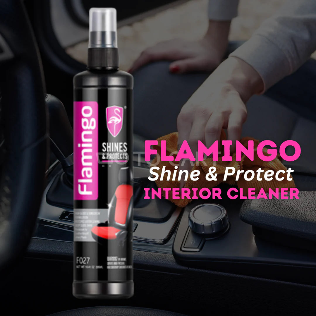 Flamingo Shines & Protects 290ml – interior and exterior gloss detailer from TechCarHome
