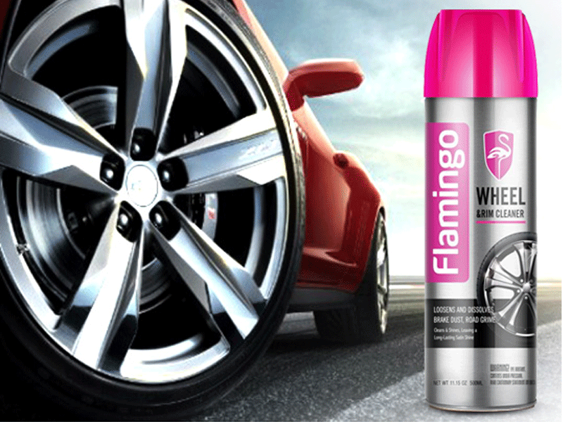 Flamingo Wheel & Rim Cleaner – alloy and chrome wheel cleaner from TechCarHome