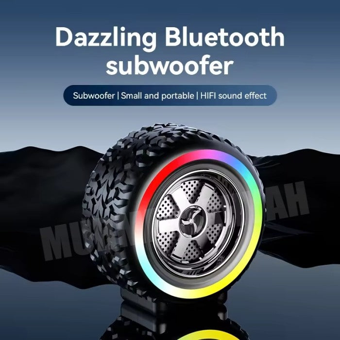 G2389 Tyre-Shaped Speaker with Rich Sound Quality