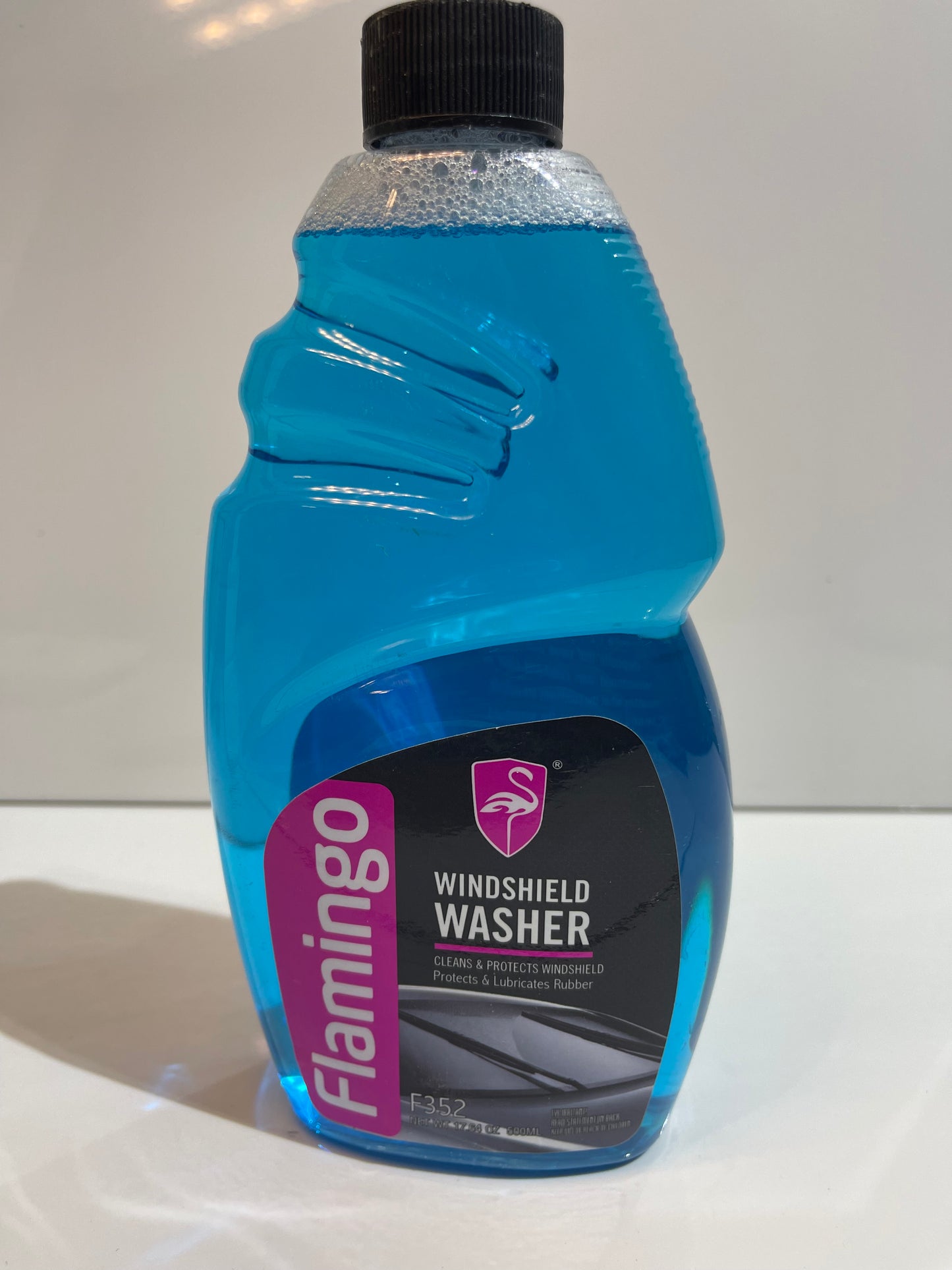Flamingo Windshield Washer 500ml – Glass Cleaner & Dirt Remover