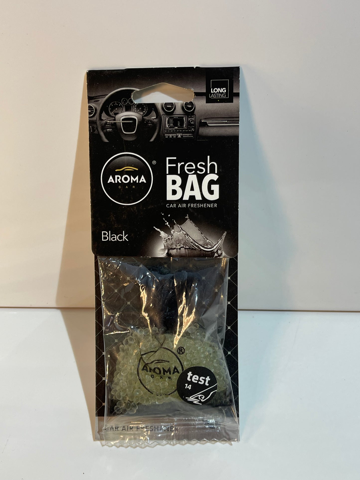 Lemon: Aroma Bubble Bag Car Air Freshener – BLACK Scent | Fresh & Long-Lasting Aroma by techcarhome.com