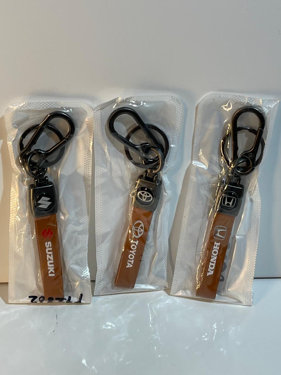 Premium Quality Keychain for Toyota, Honda, and Suzuki | Stylish & Durable Car Accessory