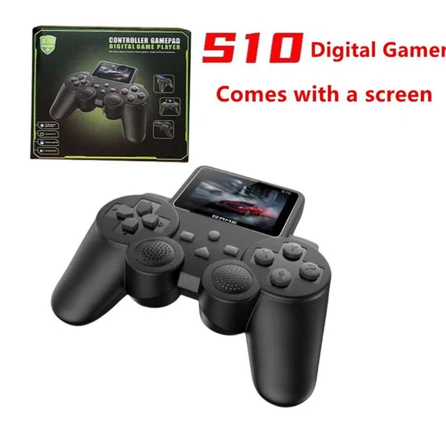 S10 Mini Portable Retro Game Console – Handheld Game Pad with 520 Built-in Games