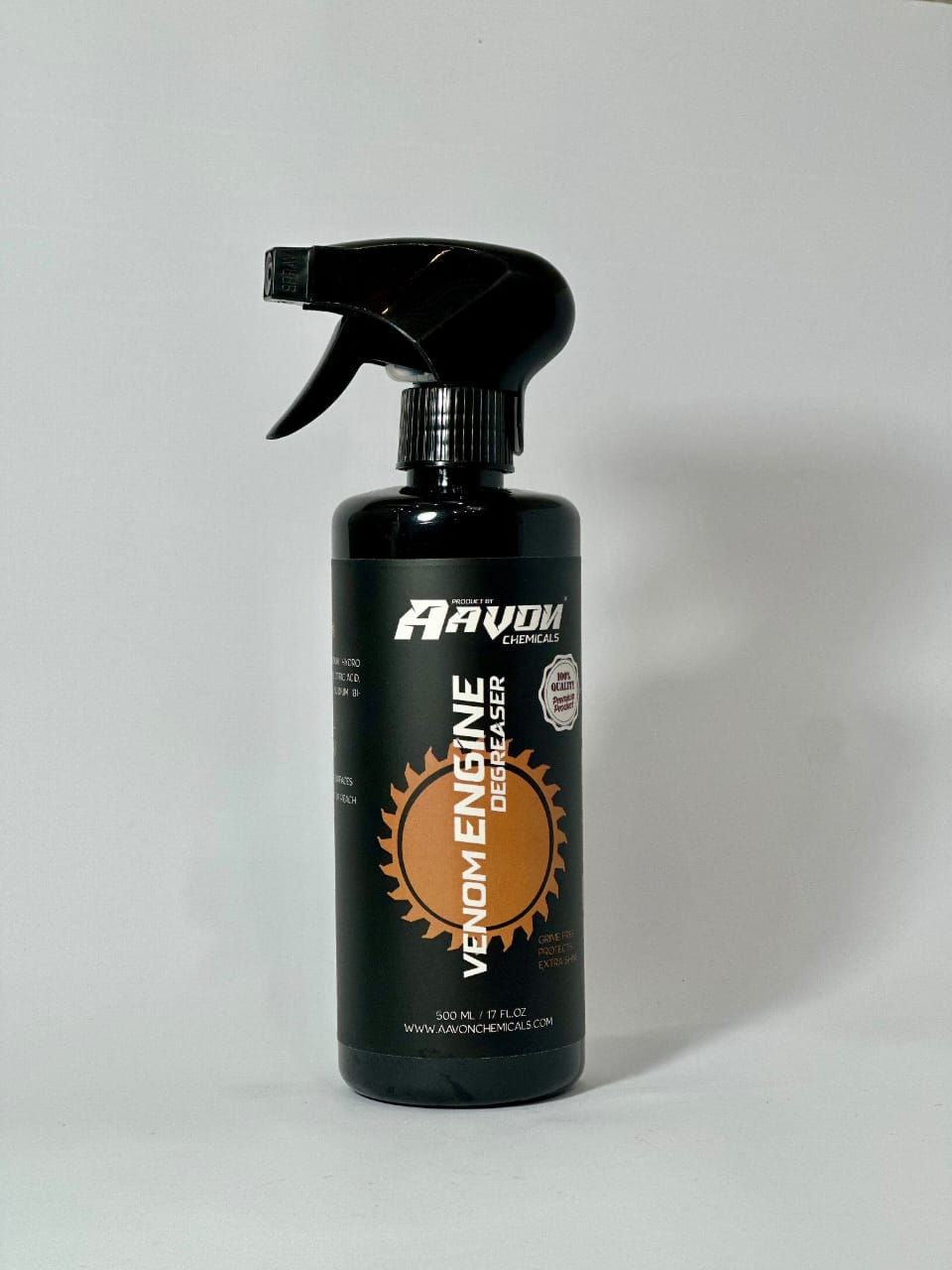 Venom Engine Degreaser by Aavon Chemicals on a plain white background – available at Tech Car Home.