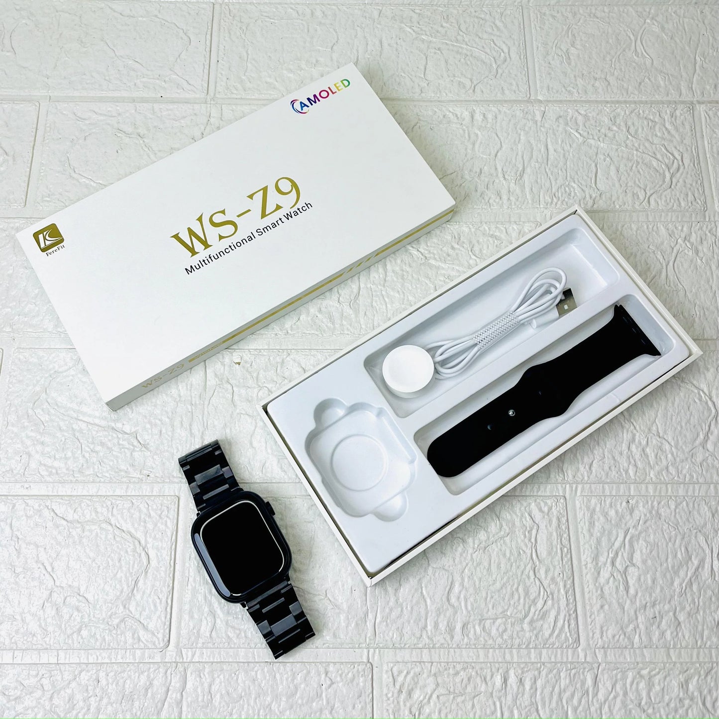 WS-Z9 Smart Watch with Bluetooth Calling and Notifications