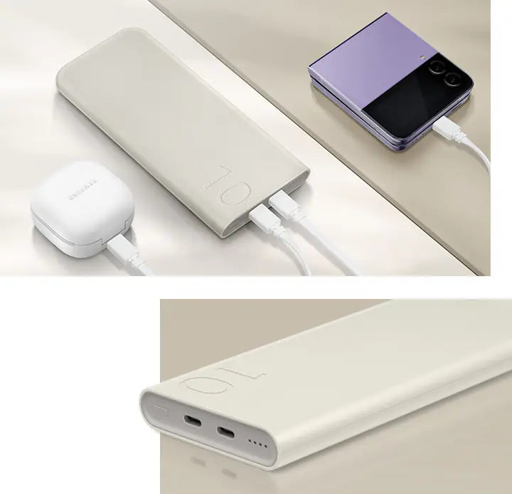 Samsung 10,000mAh Battery Pack – 25W PD with Dual Type-C Ports