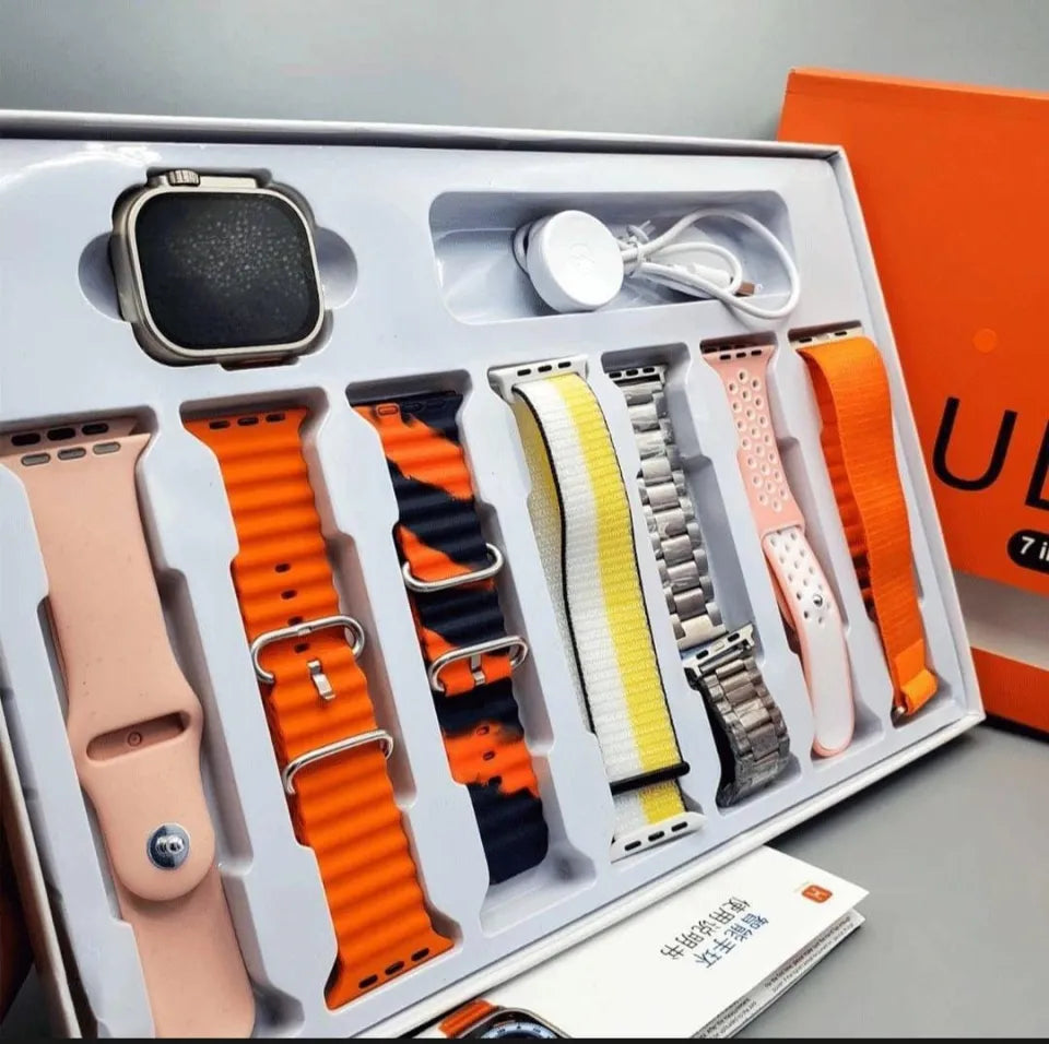 TLTM-M900 Smart Watch – 7 Bands, Fitness Tracking & Smart Features
