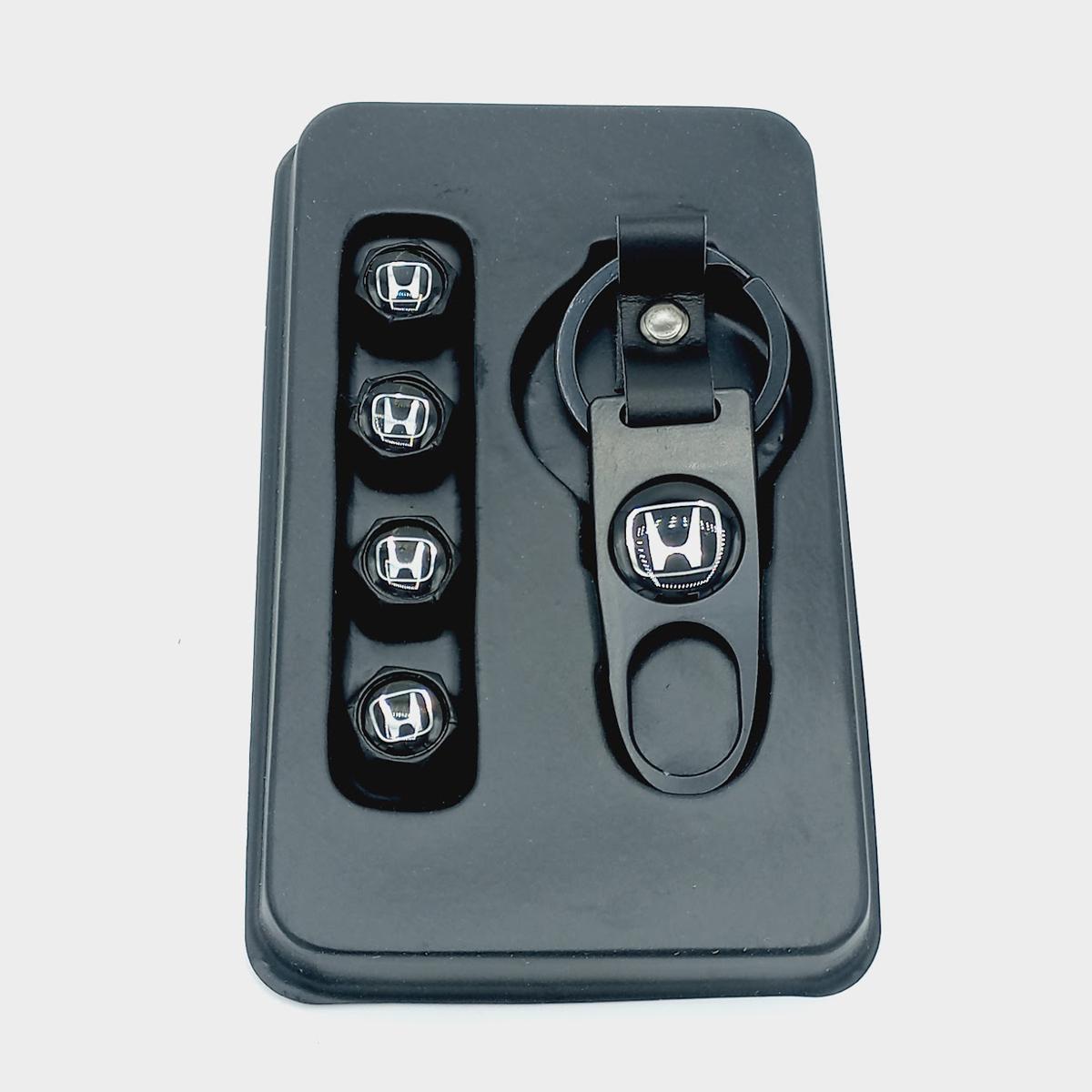 Air Caps -Tire Nozzles Plus Key Chain - Toyota,Honda,Suzuki