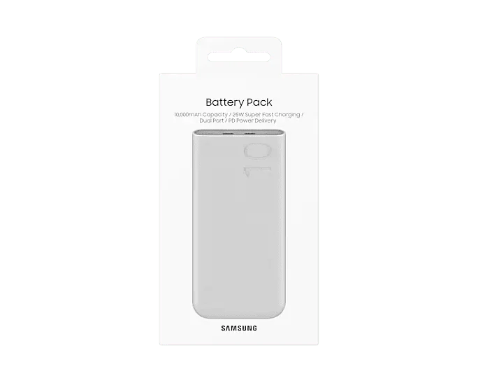 Samsung 10,000mAh Battery Pack – 25W PD with Dual Type-C Ports