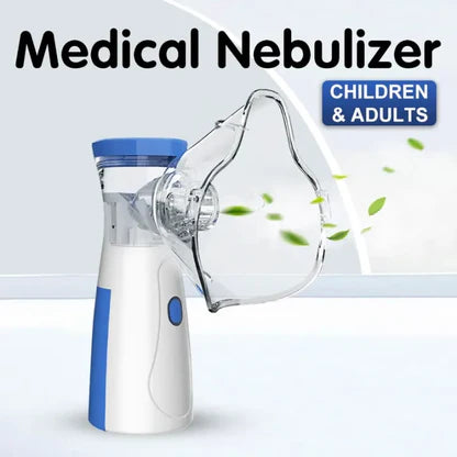 image portable nebulizer Silent and Efficient Portable Nebulizer for Respiratory Relief by techcarhome.com