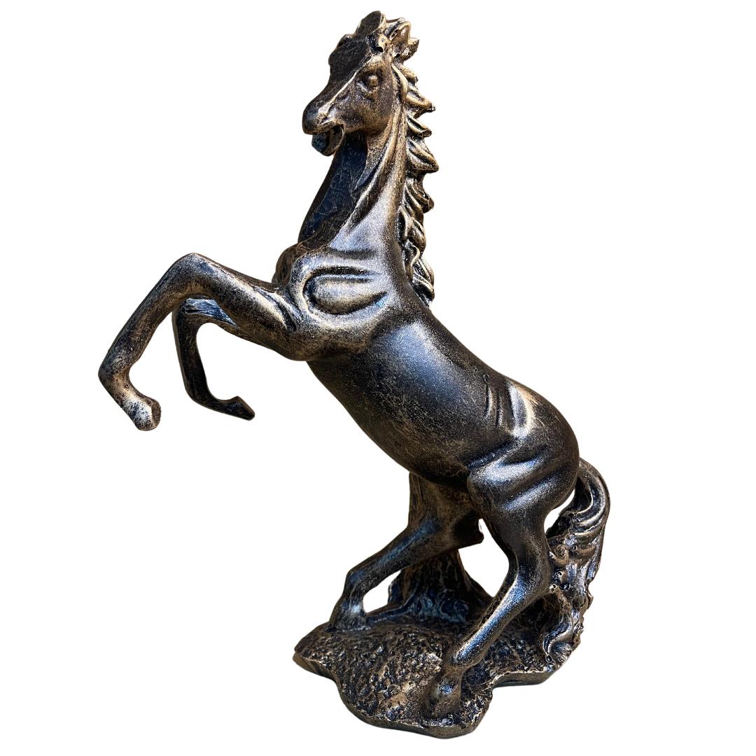 other Side view of the Elegant Horse Statue highlighting its smooth and modern design.