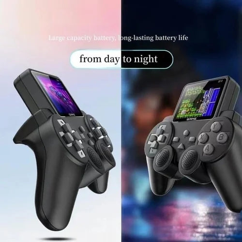 S10 Mini Portable Retro Game Console – Handheld Game Pad with 520 Built-in Games
