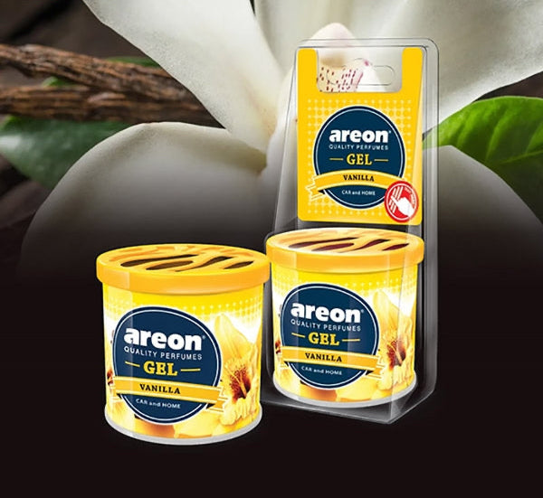 Areon Gel Car Perfume – VANILLA – Perfume Gel