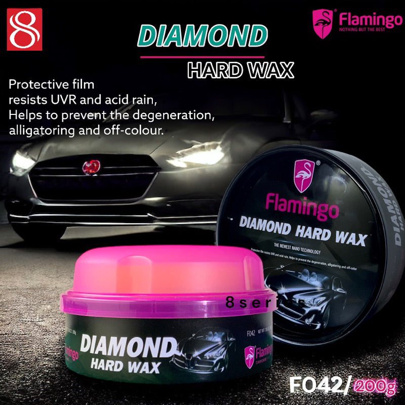 Flamingo Diamond Hard Wax – High Gloss Car Polish