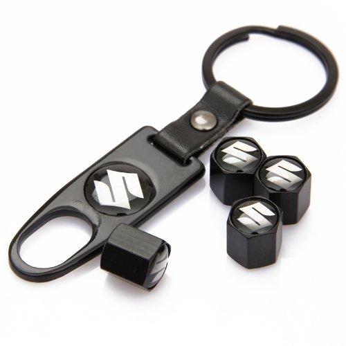 Air Caps -Tire Nozzles Plus Key Chain - Toyota,Honda,Suzuki