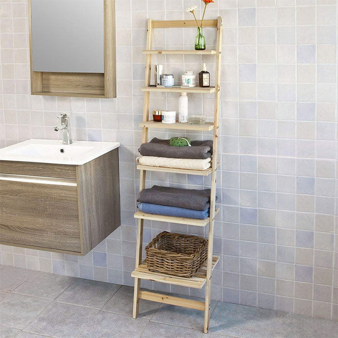 Stylish bathroom accessories including organizers, mirrors, and shower essentials from Tech Car Home.