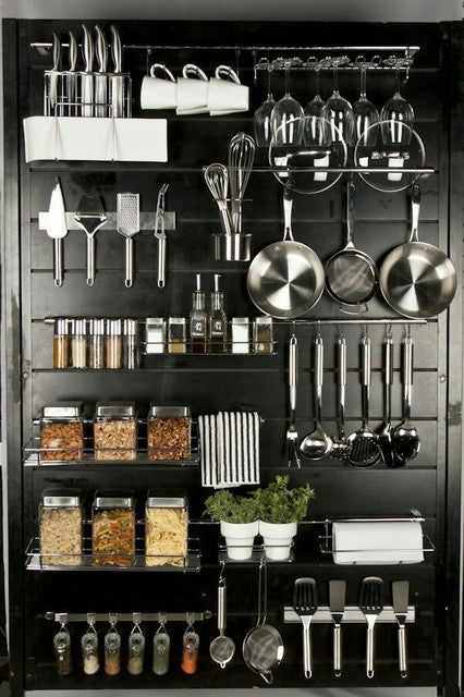 Affordable kitchen storage solutions and cooking tools.