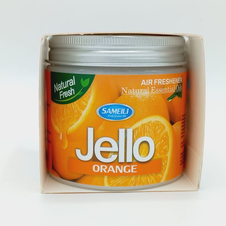 (BUNDLE OF 2) Jello Gel Car Perfume – ORANGE