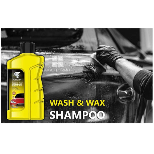 Gladiator Wash & Wax Shampoo 450ml – Clean & Shine in One Step