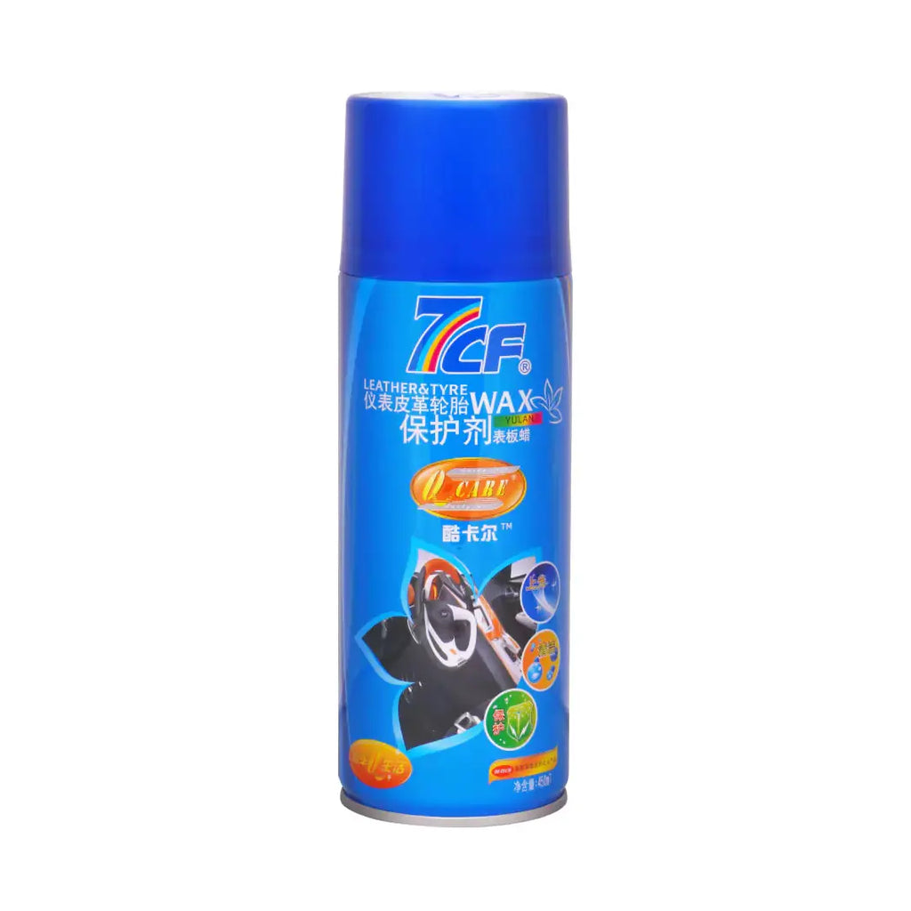 7CF Leather & Tyre Wax, Car Polish, and Dashboard Cleaner