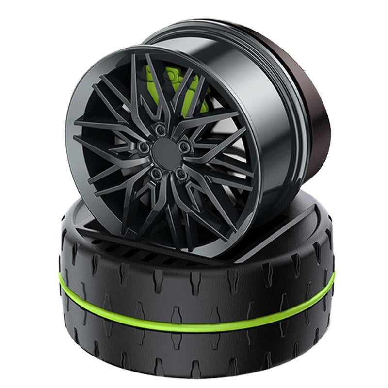 Premium Quality - Speed Wheel Hub Solar Car Perfume – Rotating Fragrance Diffuser Air Freshener