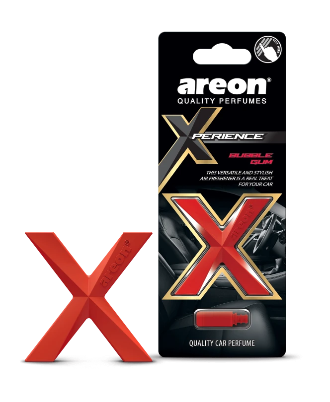 AREON X BUBBLE GUM AIR CAR VENT PERFUME BY TECHCARHOME.COM