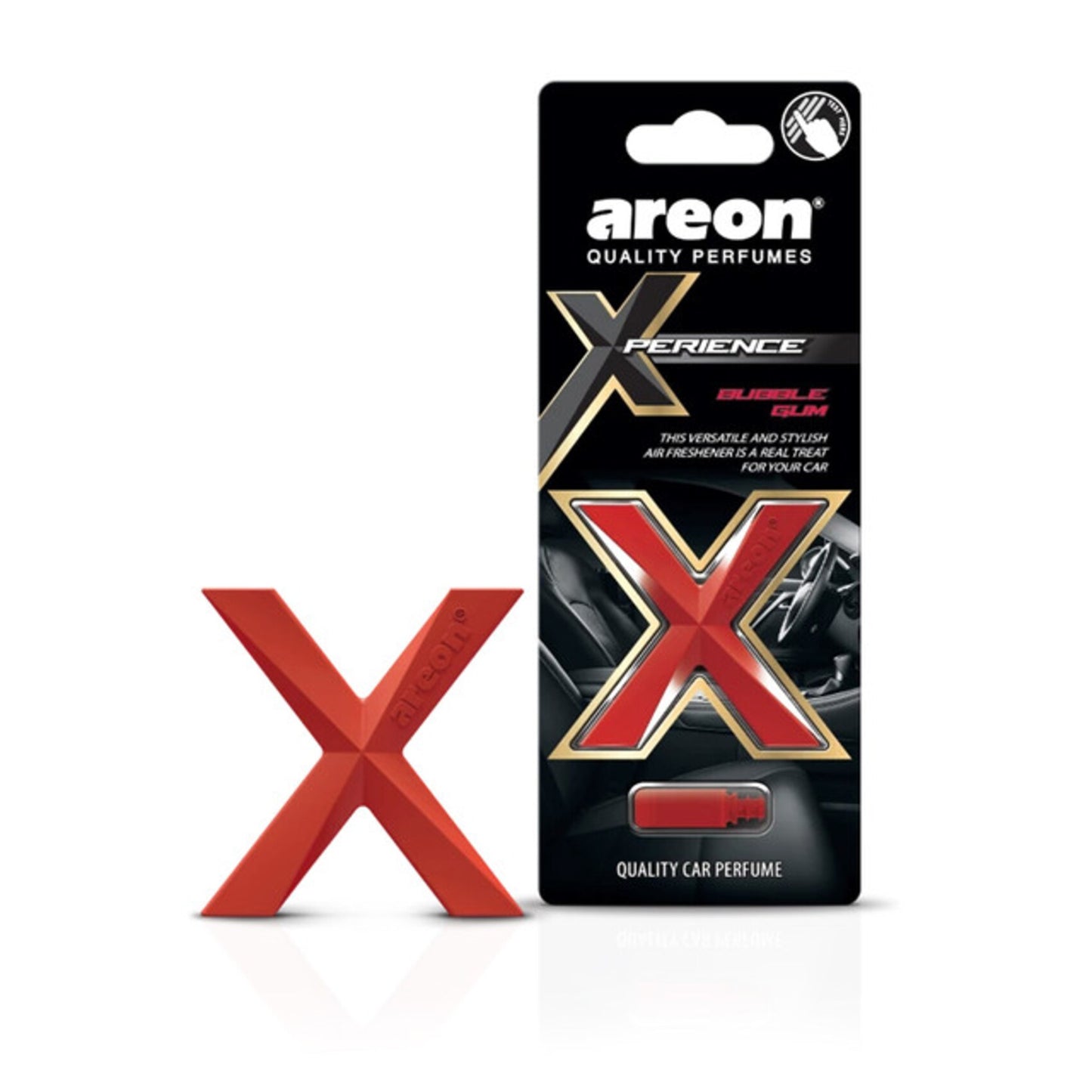 AREON X BUBBLE GUM CAR AIRVENT PERFUME BY TECHCARHOME