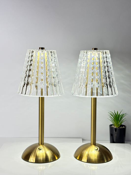Acrylic Diamond-Cut Lampshade – Soft, Eye-Friendly Light for Home & Bar Decor | TechCarHome.