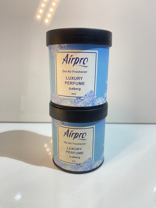 Airpro Gel Air Freshener Can – Iceberg Scent | Crisp and Fresh Aroma by techcarhome.com