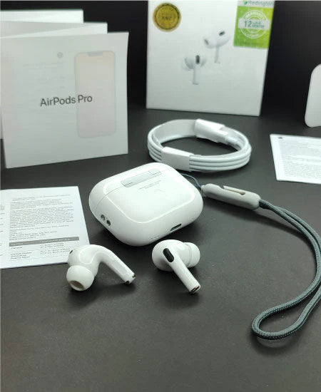 Apple AirPods Pro 2nd Gen white earbuds - TechCarHome