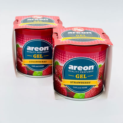 Areon Gel - Strawberry - TechCarHome