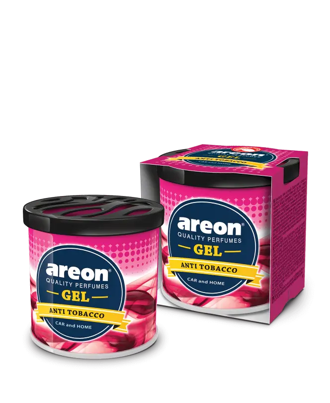 Areon Gel Anti Tobacco car air freshener TechCarHome