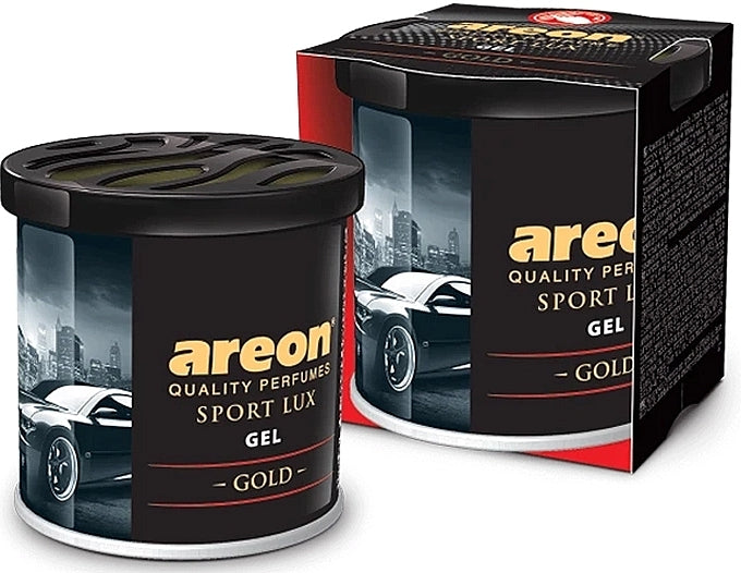 Areon Gel Sport Lux Gold gel perfume for cars | techcarhome.com
