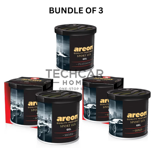 (BUNDLE OF 3) Areon - SPORTS LUX - PLATINUM,GOLD,SILVER