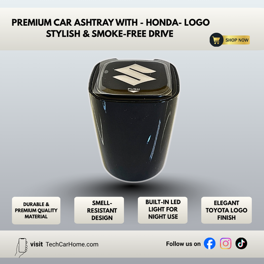 Car Ashtray - SUZUKI LOGO – Premium Quality