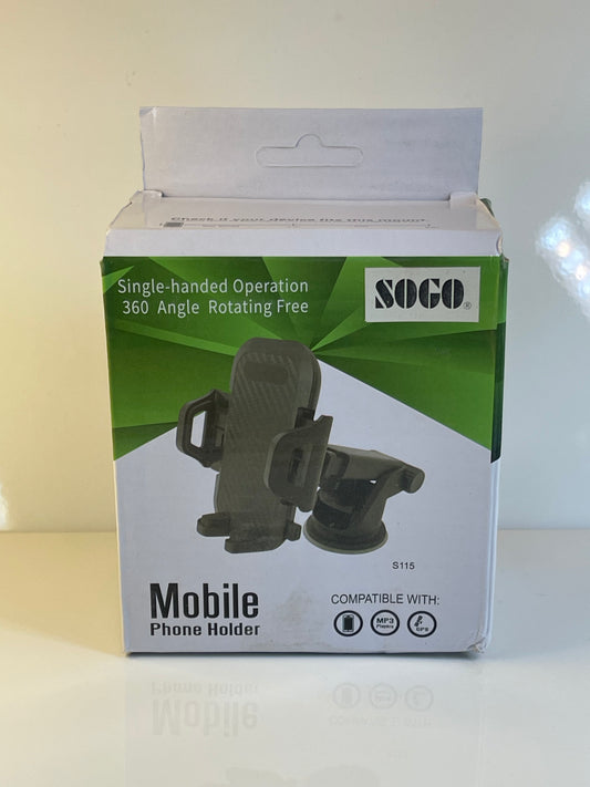 Car Phone Holder – Super Suction Power, Dashboard & Windshield Mount by techcarhome.com