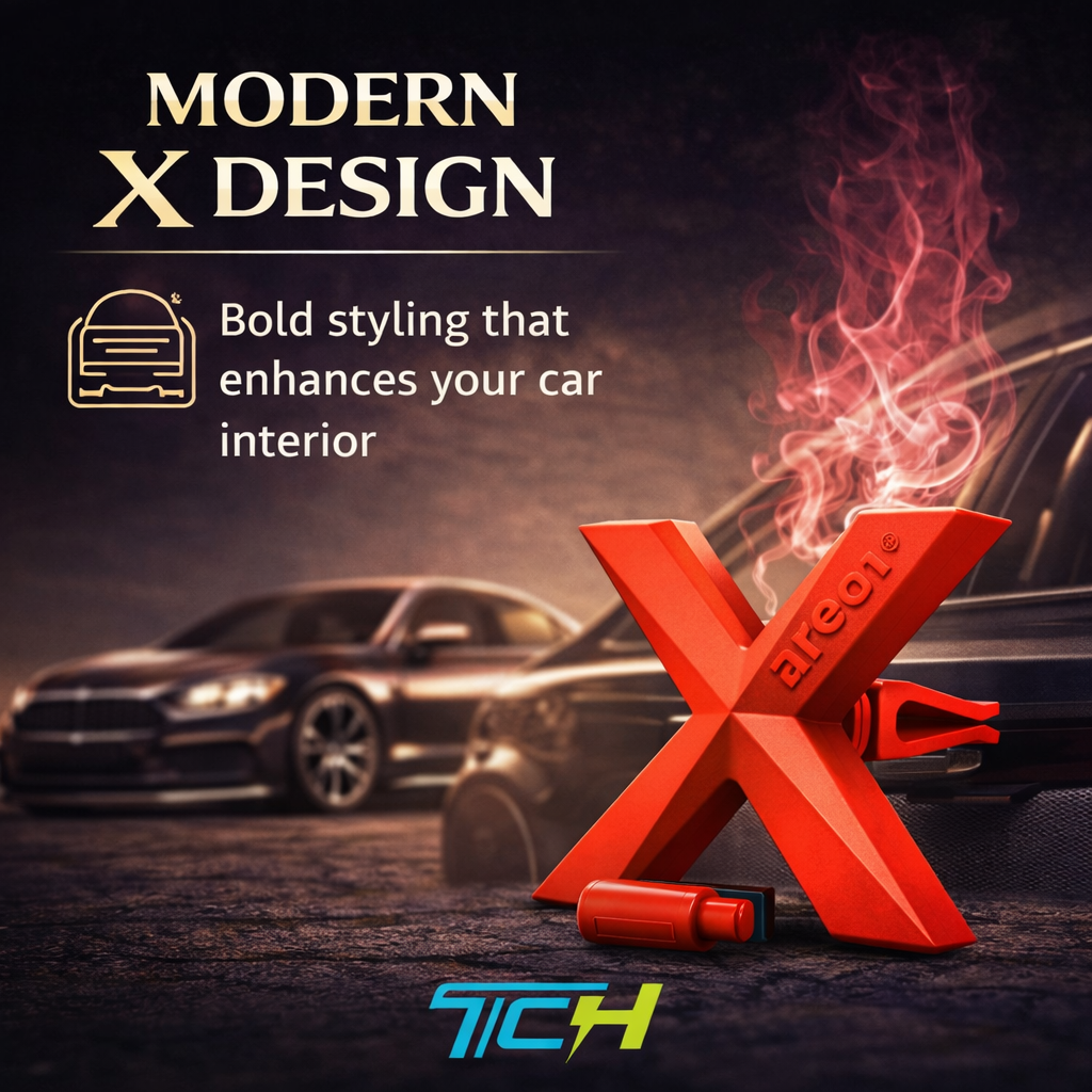 Areon X Bubble Gum Car Air Freshener – Vent Clip