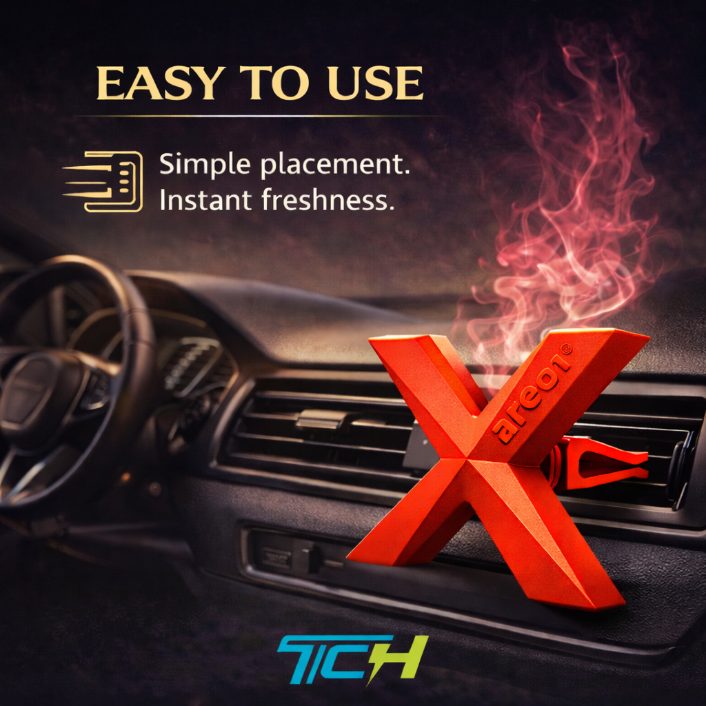 Areon X Bubble Gum Car Air Freshener – Vent Clip