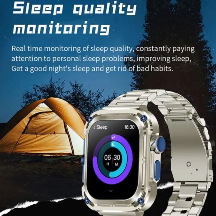 LG67 Max Smart Watch for Outdoor Sports with 100+ Activity Modes