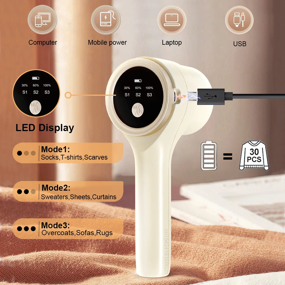 Compact Lint Remover for Quick Fabric Cleaning - TechCarHome