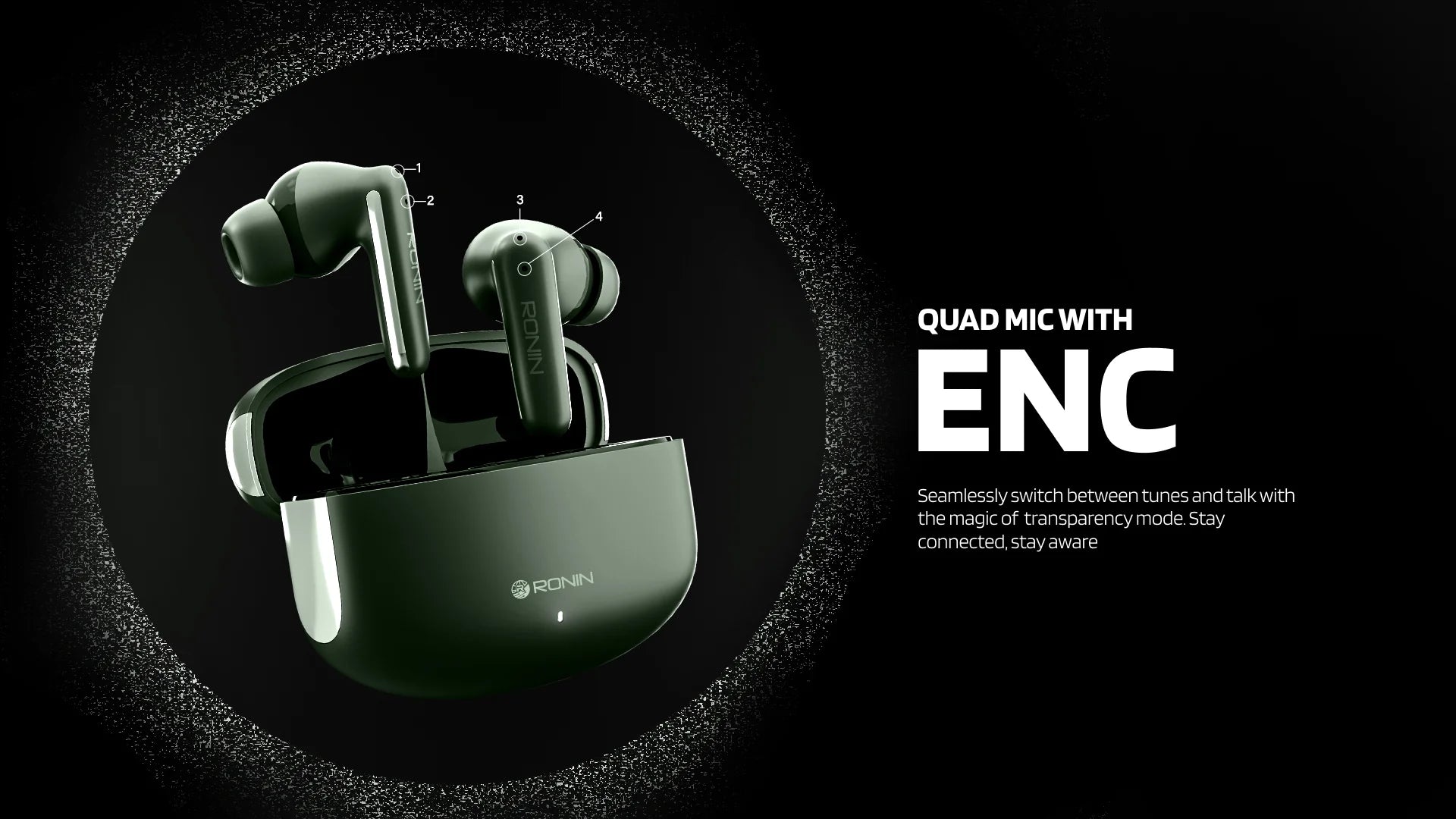 Compact RONIN R-140 earbuds designed for comfort and performance - TechCarHome