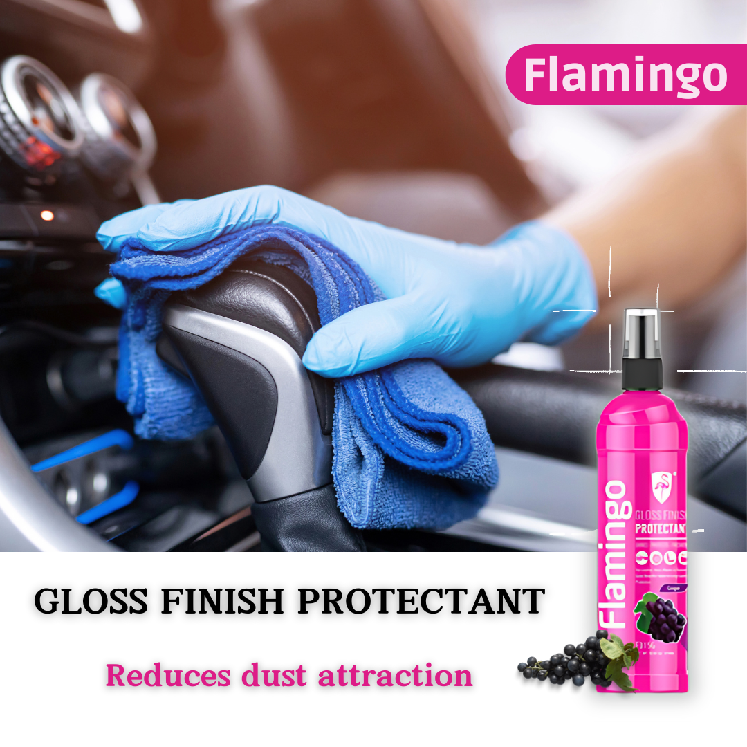 Flamingo Gloss Finish Protectant – Grape 315ml | Shine & Scent