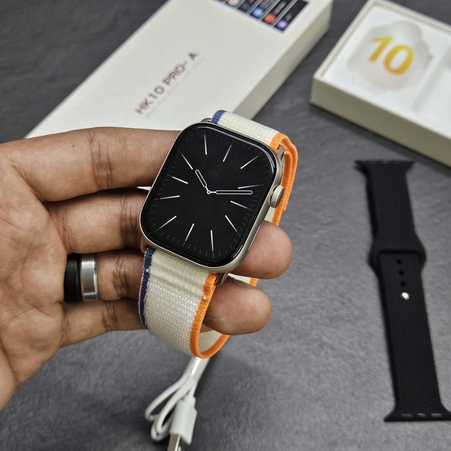 HK 10 Pro Max Smart Watch with Smart Notifications and Sport Modes