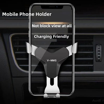 Hands-free navigation with a smartphone mounted on the Gravity Car Holder – by TechCarHome.com.